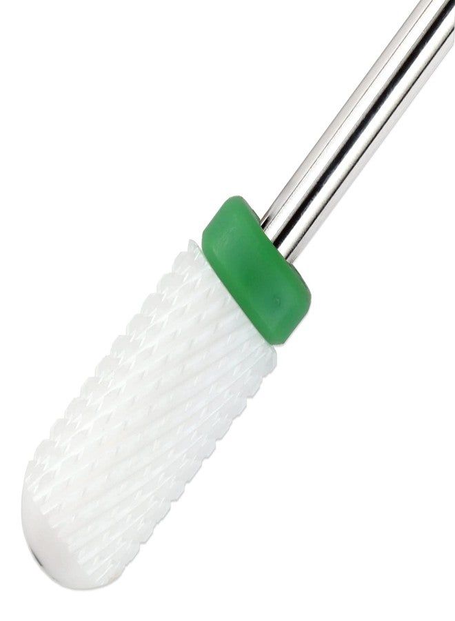 PANA Smooth Top Small Barrel 3/32" Ceramic Bit - Coarse Grit - Fast remove Acrylic or Hard Gel Nail Drill Bit for Manicure Pedicure Salon Professional or Beginner - Image 4